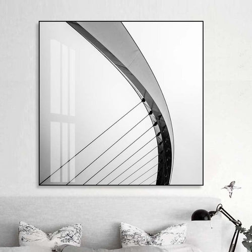 HD Bridge WireBilder - Lerret Veggkunst Maleri