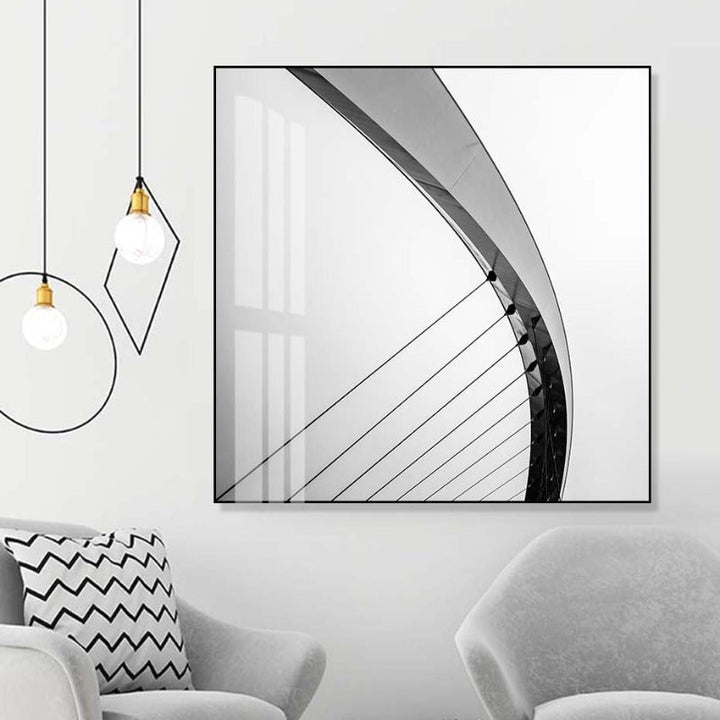 HD Bridge WireBilder - Lerret Veggkunst Maleri