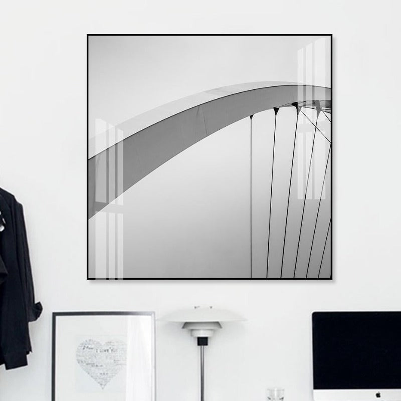 HD Bridge WireBilder - Lerret Veggkunst Maleri