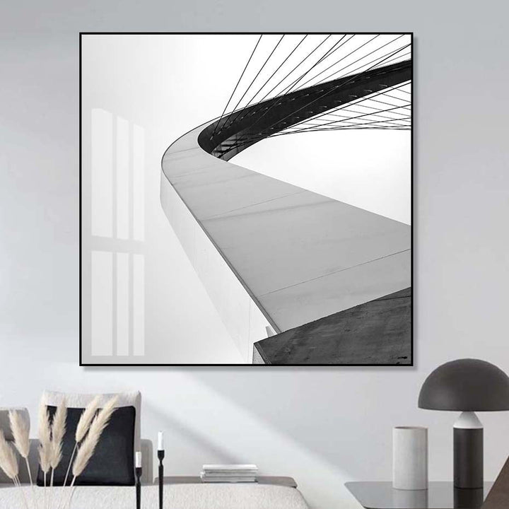 HD Bridge WireBilder - Lerret Veggkunst Maleri