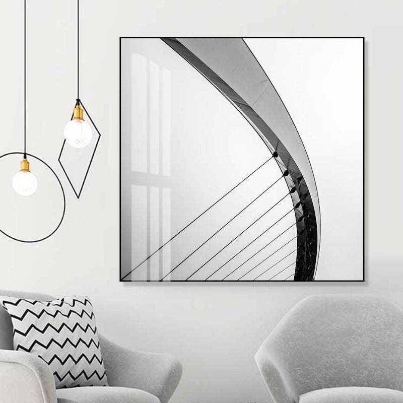 HD Bridge WireBilder - Lerret Veggkunst Maleri