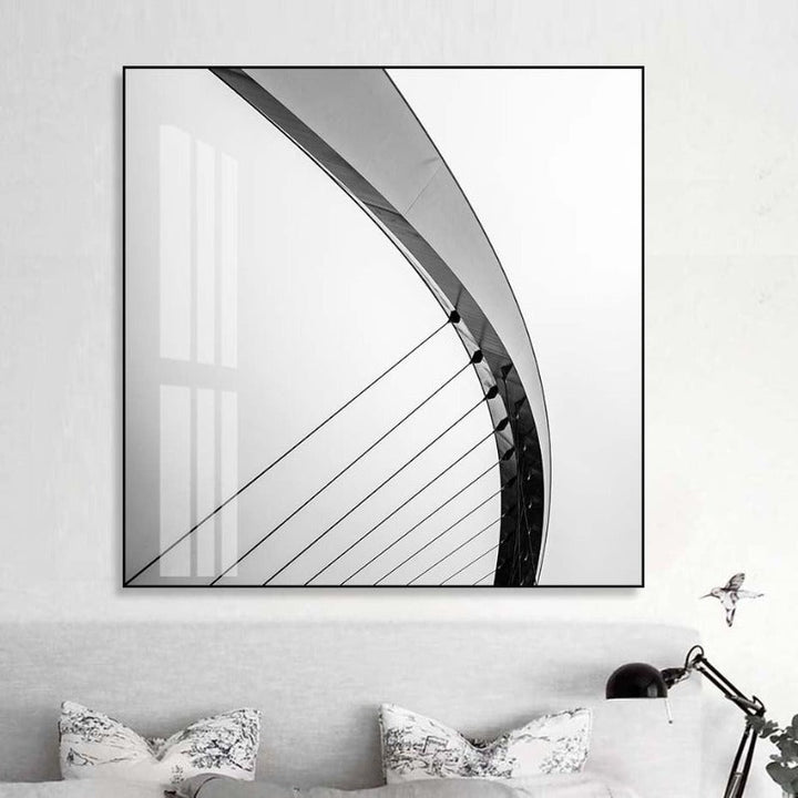 HD Bridge WireBilder - Lerret Veggkunst Maleri