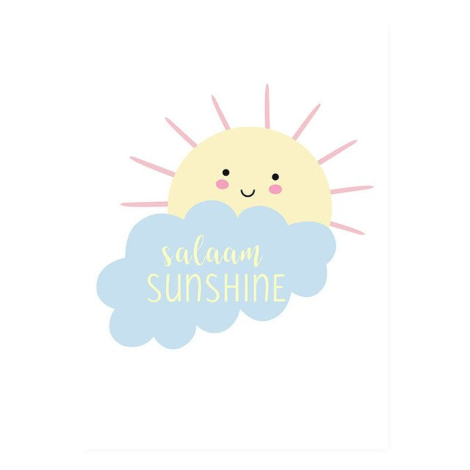 Salaam Sunshine – Lerretbilde
