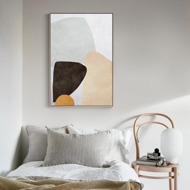 Boho Art Bohemsk Stil - Lerret Veggkunst Maleri | Skanto