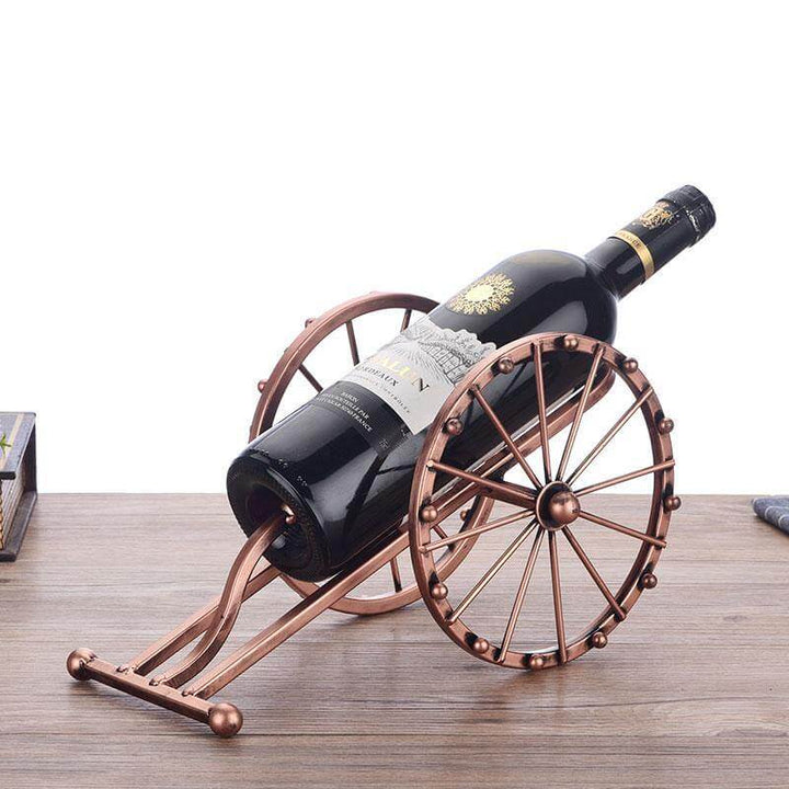 Skanto | Antique Cannon Wine Bottle Holder