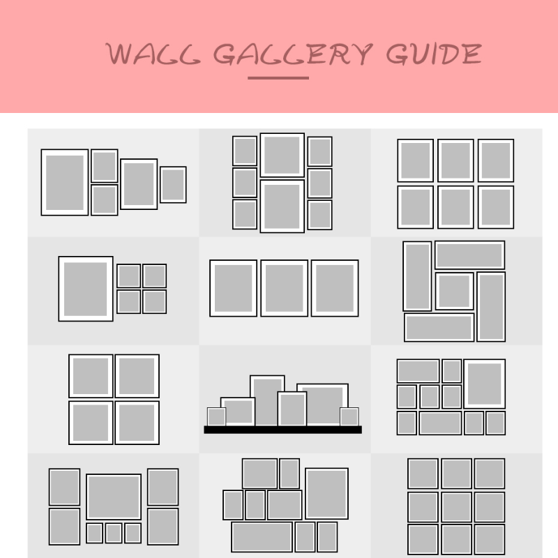 Patterns In Room - Lerret Veggkunst Maleri