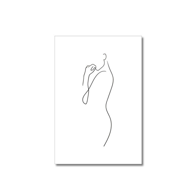 Skandinaviske plakater, rosemotiver, livssitat, minimalistisk – lerretbilde
