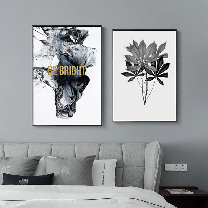 Deer Gallery - Lerret Veggkunst Maleri