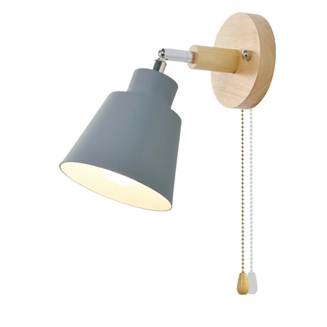 Vegglampe med trekkbryter - TwistGlow | Skanto