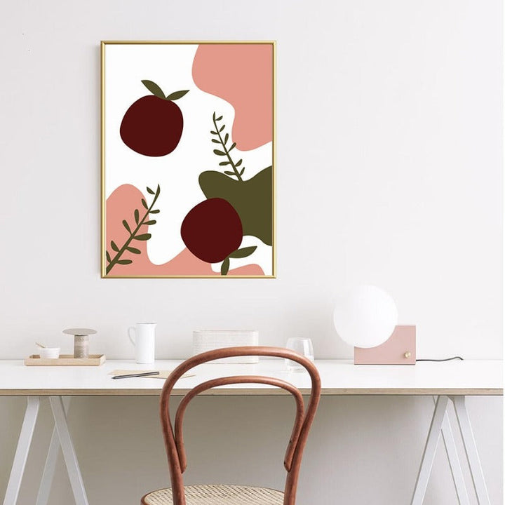 Fruit Time - Lerret Veggkunst Maleri