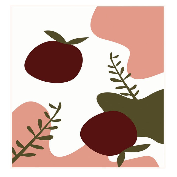 Fruit Time - Lerret Veggkunst Maleri