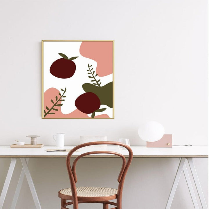 Fruit Time - Lerret Veggkunst Maleri
