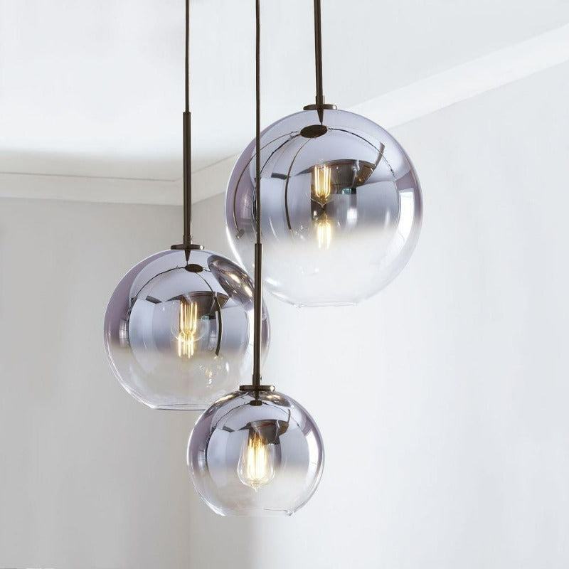 Moderne Glass Sphere Pendellamper | Skanto