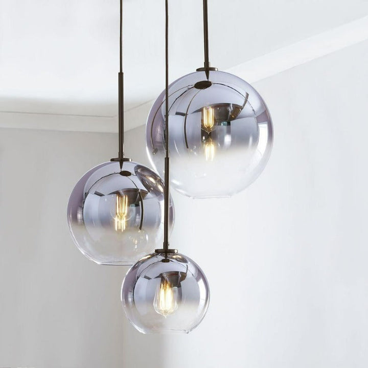 Moderne Glass Sphere Pendellamper | Skanto