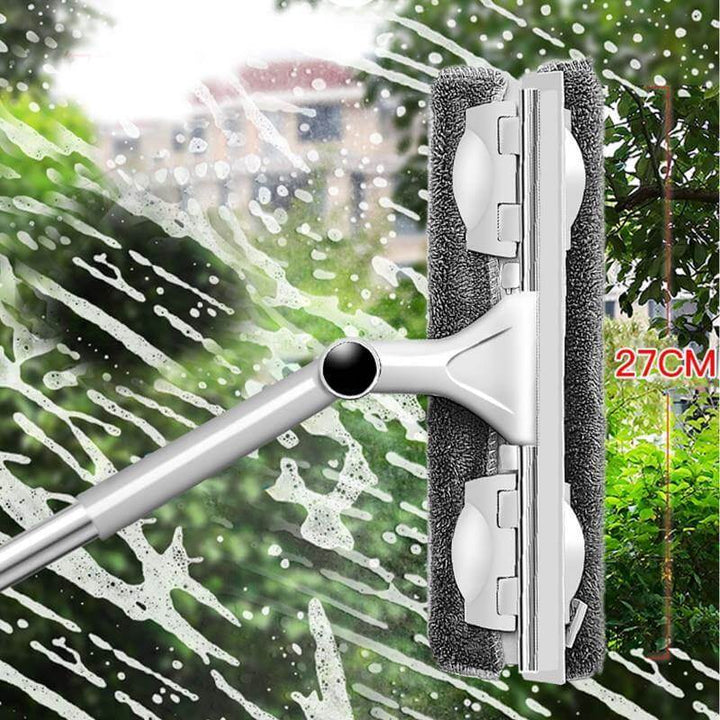 Langt håndtak roterende enkel vindusvaskemopp | Skanto