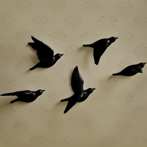 Skanto | BirdSerenity - unik håndlaget veggkunst