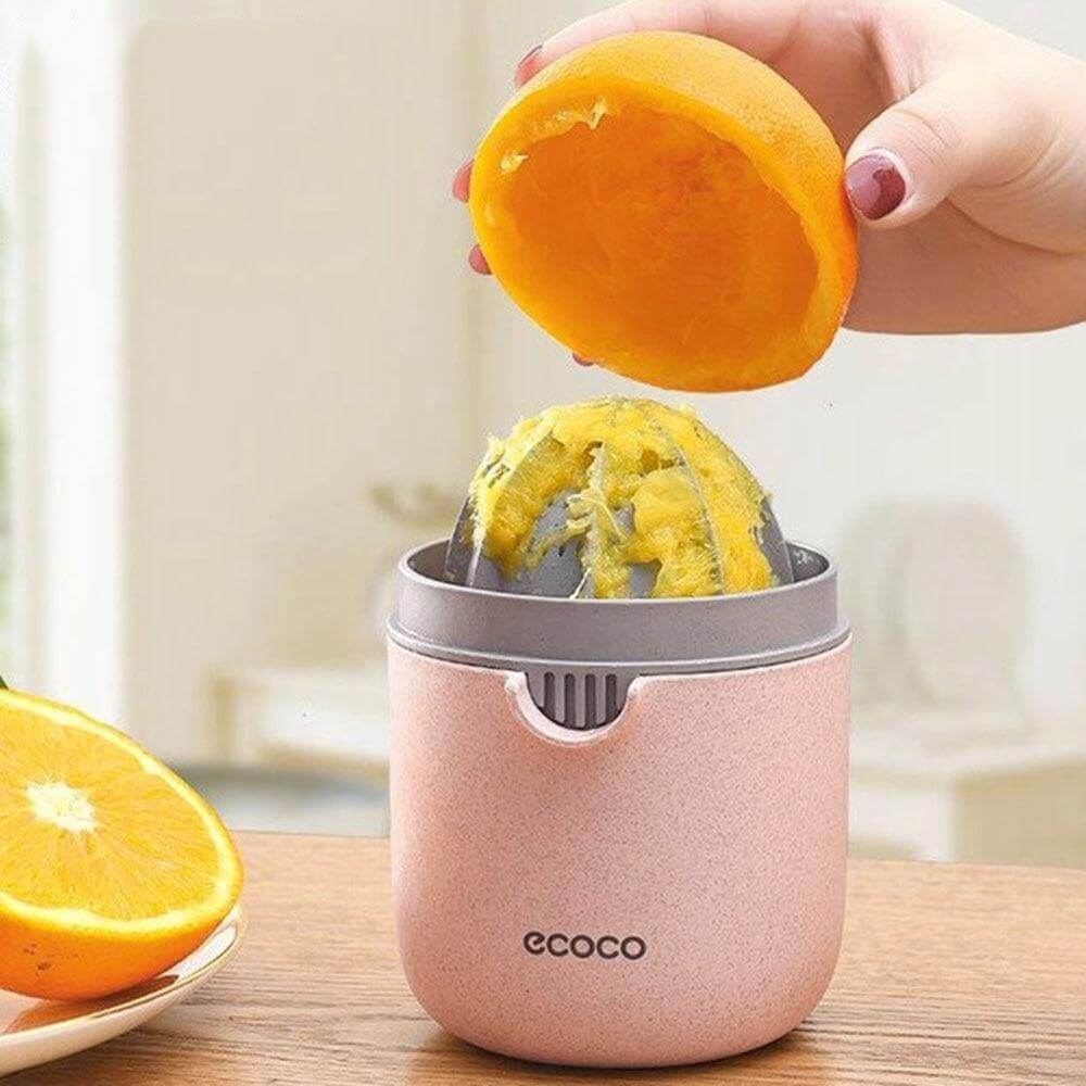 Bærbar enkel pastell minijuicer