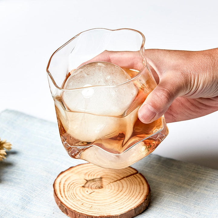Skanto | Forvrengt Tekstur Whisky Glass Sett