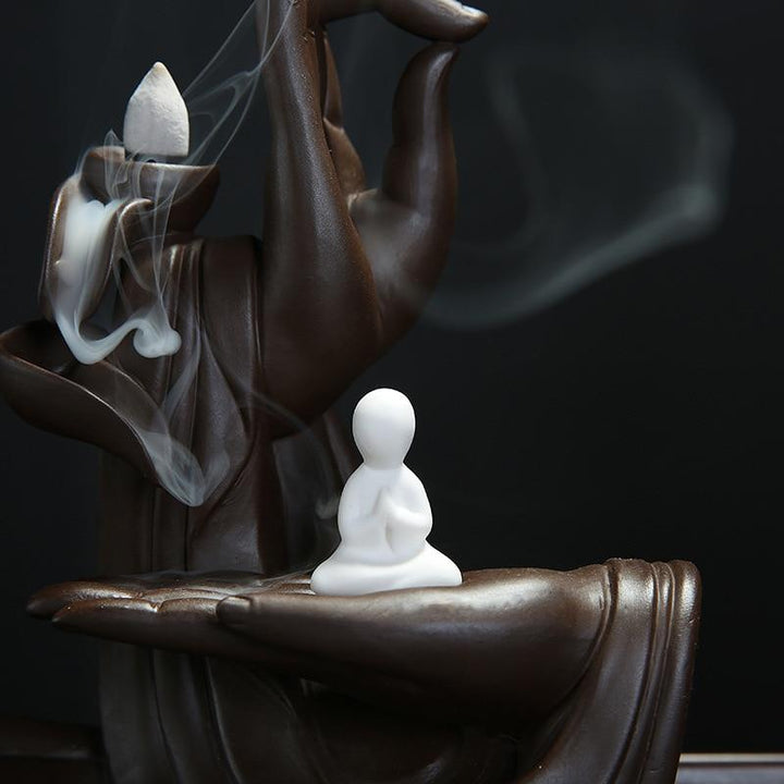 Buddha Hand Backflow Røkelsebrenner | Skanto