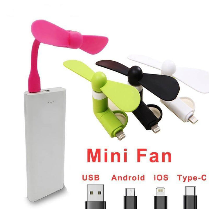 Fleksibel Telefon Mini Vifte | Skanto
