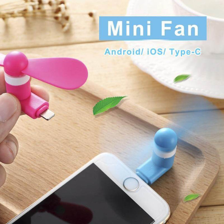 Fleksibel Telefon Mini Vifte | Skanto