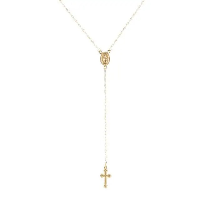 Skanto | Spirituell Rosary Halskjede – Stilfull Tro Smykke for Enhver Anledning