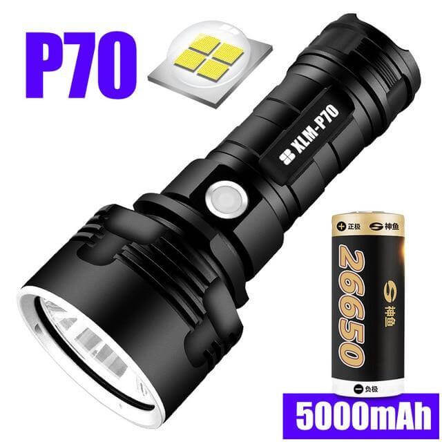 Ultra Powerful LED Flashlight | Skanto