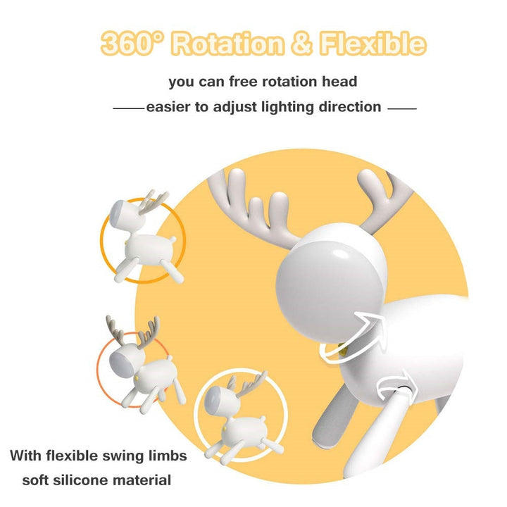 Deer Led Nattlampe | Skanto