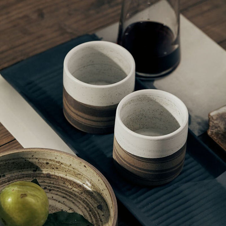 Japanske elegante retro keramiske krus