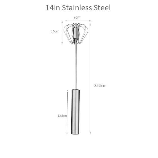 Rustfritt stål Easy Stirrer visp | Skanto