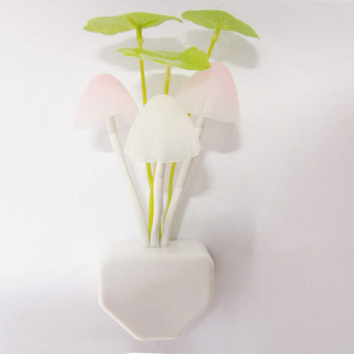 Fairy Fargerik Sopp Nattvegglampe | Skanto