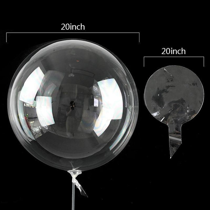 Gjennomsiktige Bobo Bubble Ballonger (10PCS) | Skanto