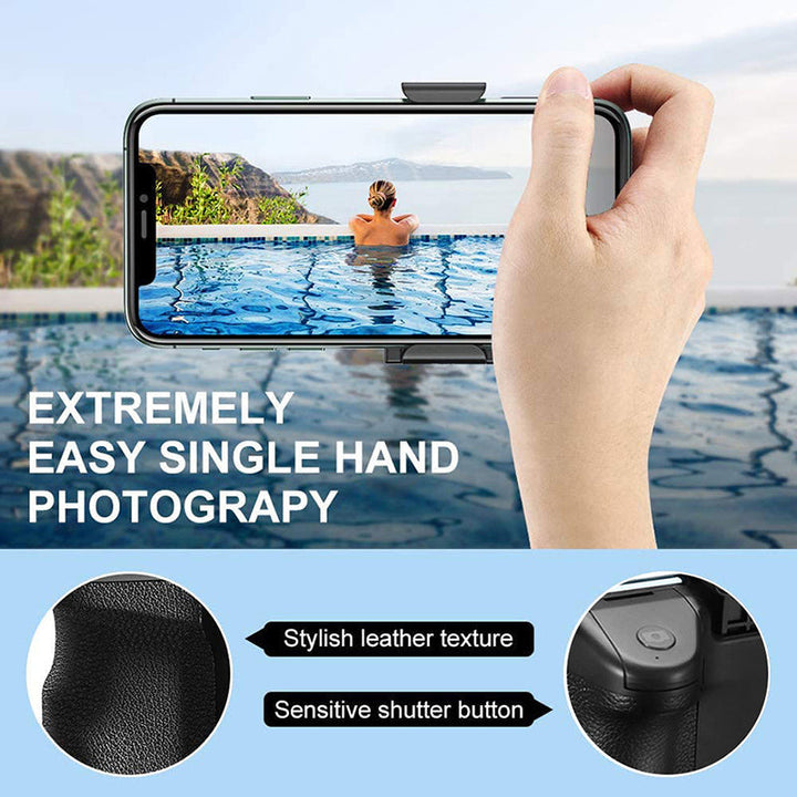 Easy Grip Trådløs Smartphone Stabilizer Selfie Booster | Skanto