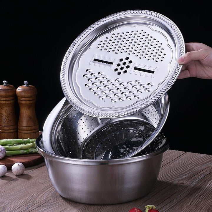 Multifunksjonell rustfritt stål vask | Skanto