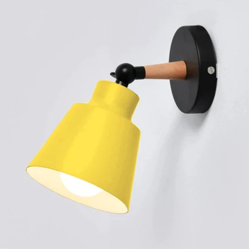 Skanto | RoyaleGlow Sleek Modern Wood Wall Lamp - Moderne Hjemmelys