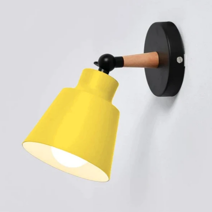 Skanto | RoyaleGlow Sleek Modern Wood Wall Lamp - Moderne Hjemmelys