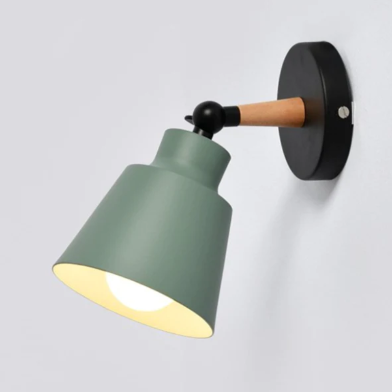 Skanto | RoyaleGlow Sleek Modern Wood Wall Lamp - Moderne Hjemmelys
