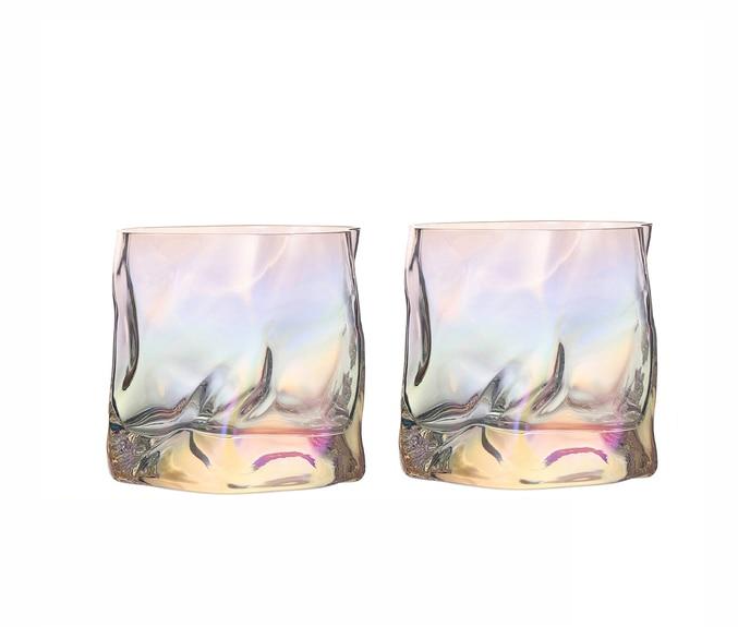 Skanto | Forvrengt Tekstur Whisky Glass Sett