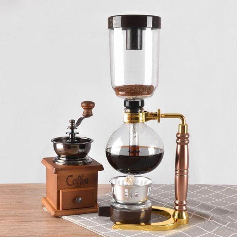 Elegant Glass Siphon Coffee Maker | Skanto