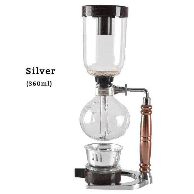 Elegant Glass Siphon Coffee Maker | Skanto