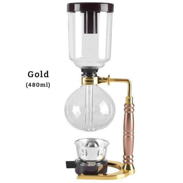 Elegant Glass Siphon Coffee Maker | Skanto