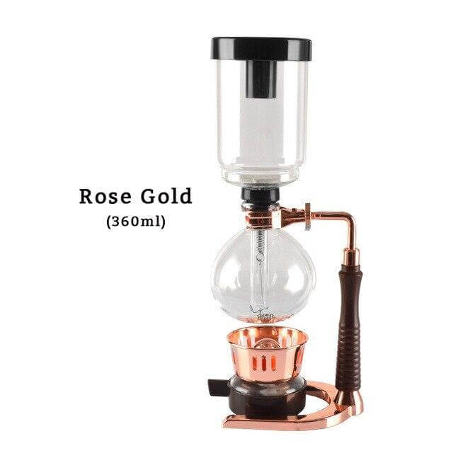 Elegant Glass Siphon Coffee Maker | Skanto