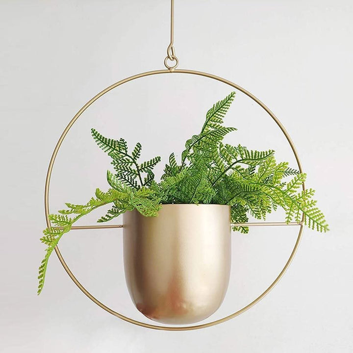 Wandhengender Pflanzenhalter aus Metall – FloraFrame