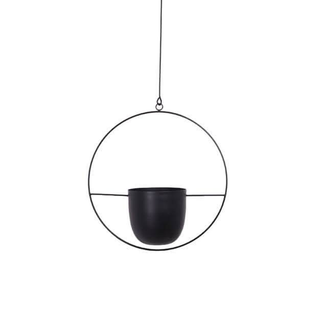 Wandhengender Pflanzenhalter aus Metall – FloraFrame