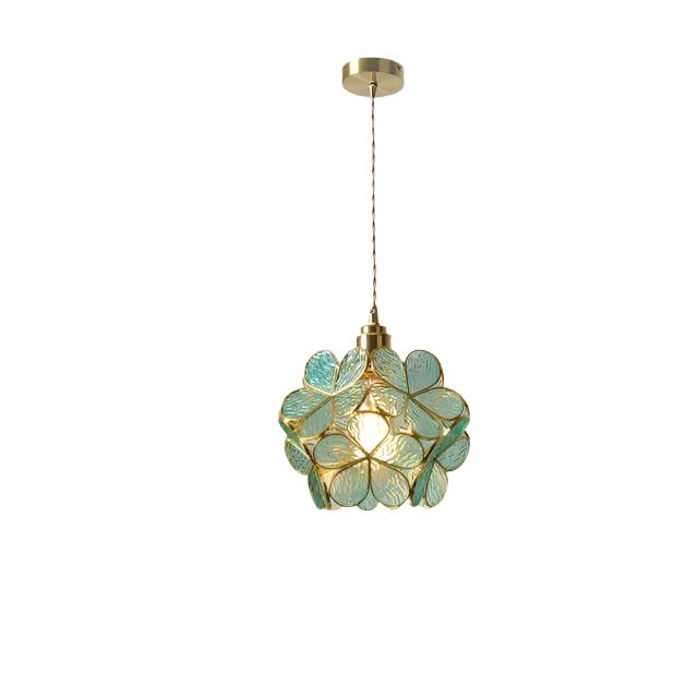 Skanto | Moderne Blomsterform Glass LED Pendellampe