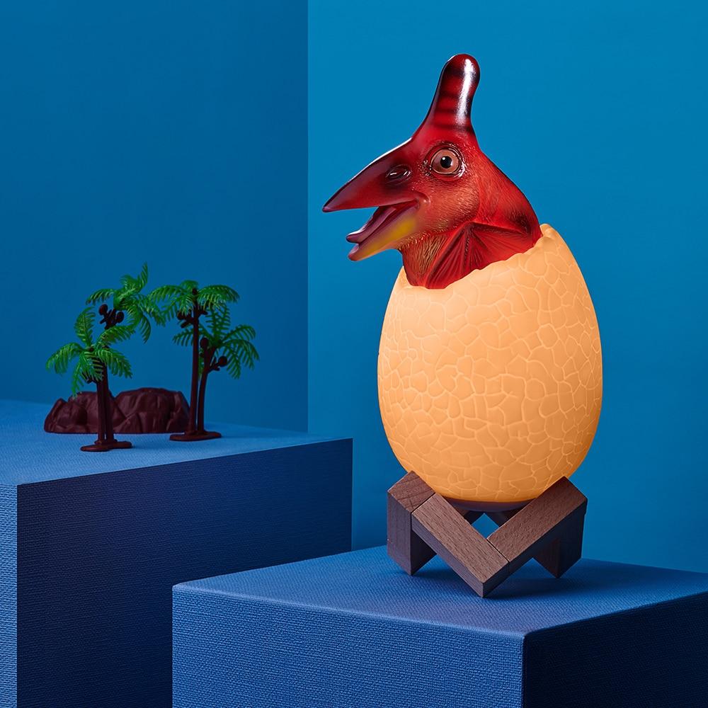 Skanto | Dinosaur Egg LED Farge Endrende Lampe