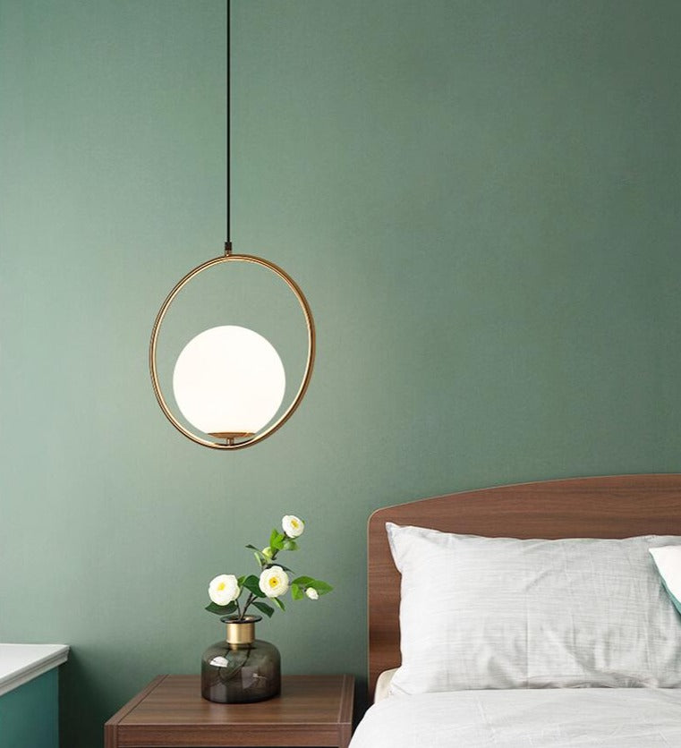 Moderne nordisk glass pendellamper