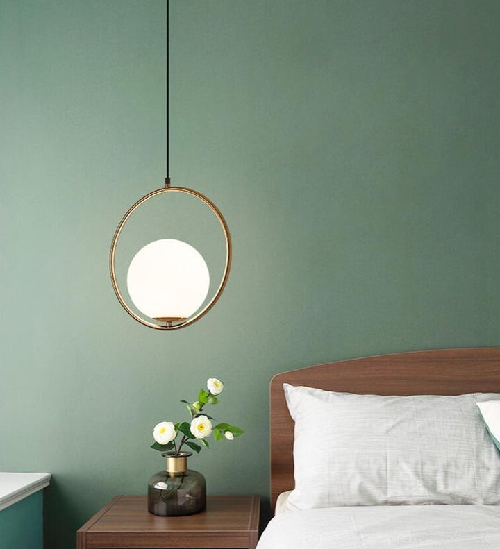 Moderne nordisk glass pendellamper