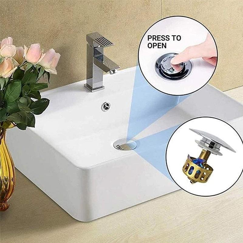 Basin Pop-Up Drain Filter | Skanto