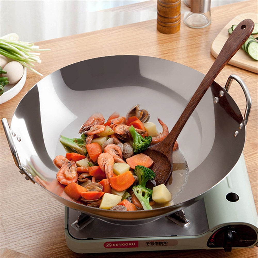 Skanto | Rustfritt Stål Wok Wellington (4 Størrelser)
